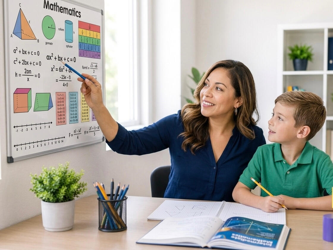 Innovative Visual Mathematical Concepts Student Evaluation Academic Success Snapshot Tool for Parents Guidance and Tips